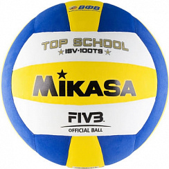 Волейбольный мяч MIKASA ISV100TS р.5 белый-желтый-синий